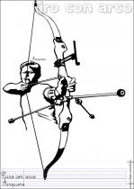 coloriage-tir-arc-2